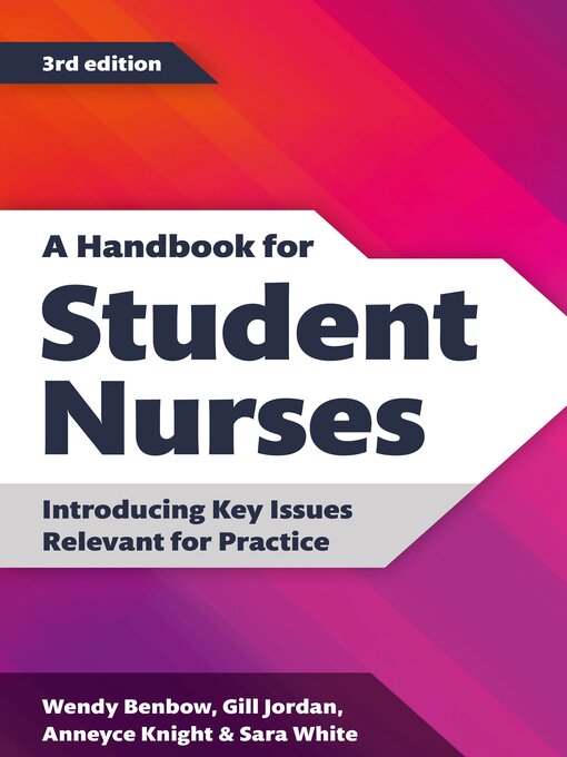 Title details for A Handbook for Student Nurses by Wendy Benbow - Available